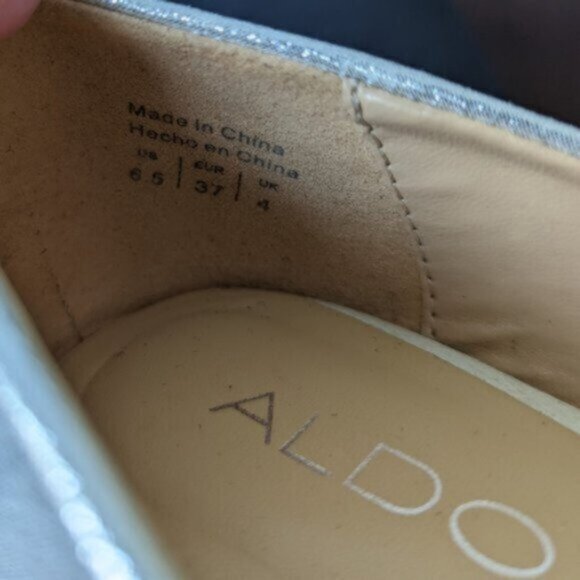 Aldo silver metallic flat - Benjamina ballet flat - Picture 5 of 9